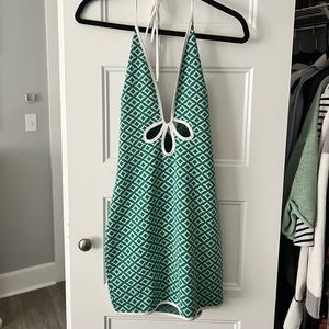 Mini Green Dress